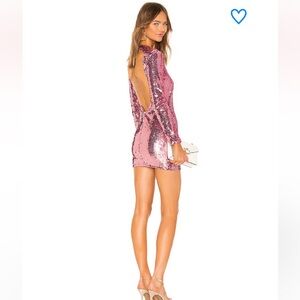 Superdown cindi sequin mini dress